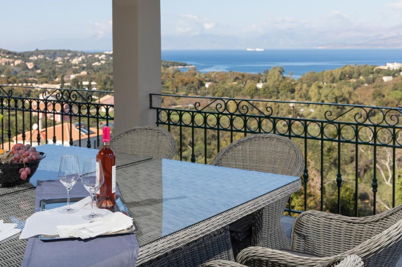Dendrilia Villa & Suite By Rodostamo Collection Kassiopi Bagian luar foto