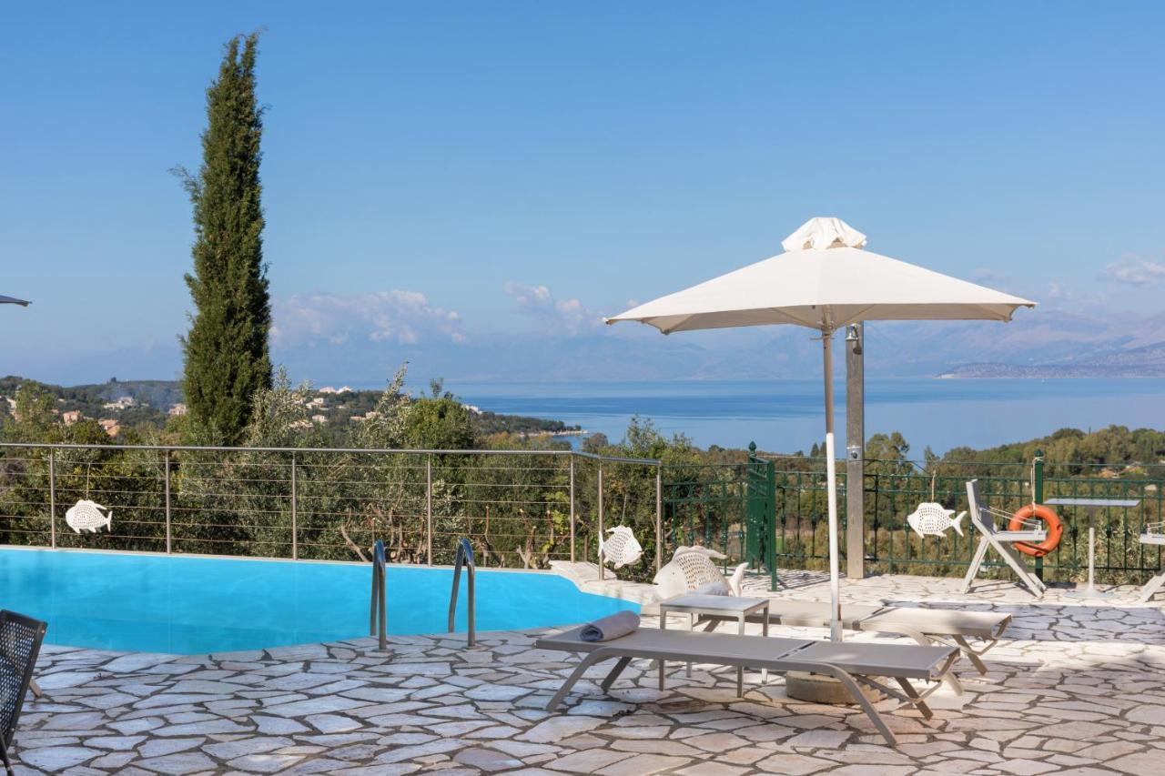 Dendrilia Villa & Suite By Rodostamo Collection Kassiopi Bagian luar foto