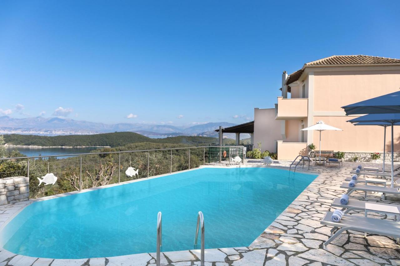 Dendrilia Villa & Suite By Rodostamo Collection Kassiopi Bagian luar foto