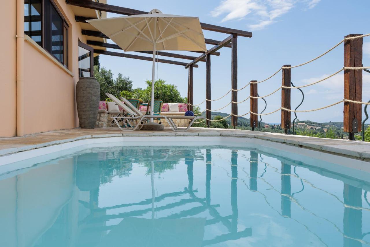 Dendrilia Villa & Suite By Rodostamo Collection Kassiopi Bagian luar foto