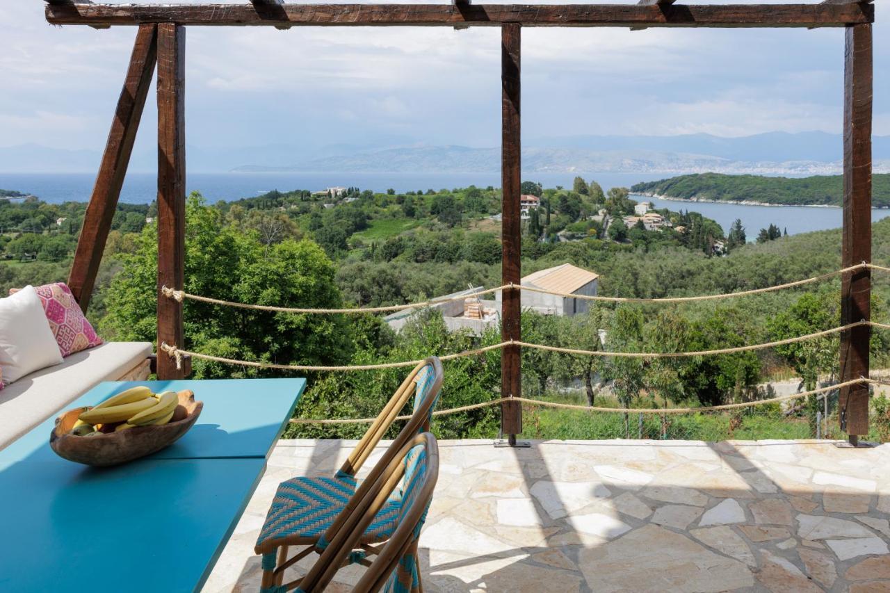 Dendrilia Villa & Suite By Rodostamo Collection Kassiopi Bagian luar foto