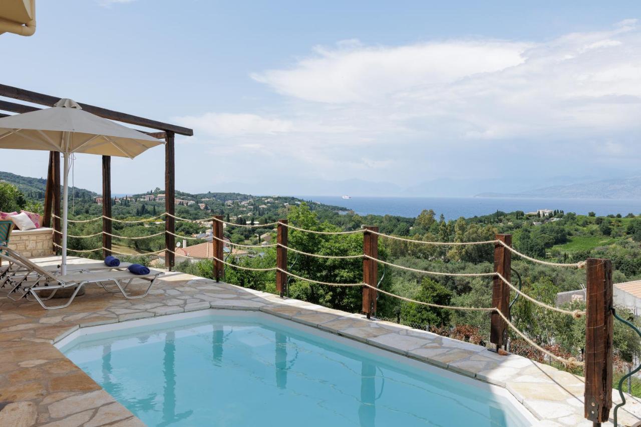 Dendrilia Villa & Suite By Rodostamo Collection Kassiopi Bagian luar foto