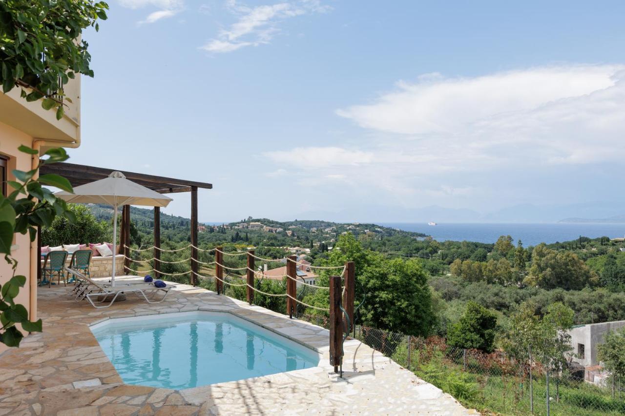 Dendrilia Villa & Suite By Rodostamo Collection Kassiopi Bagian luar foto